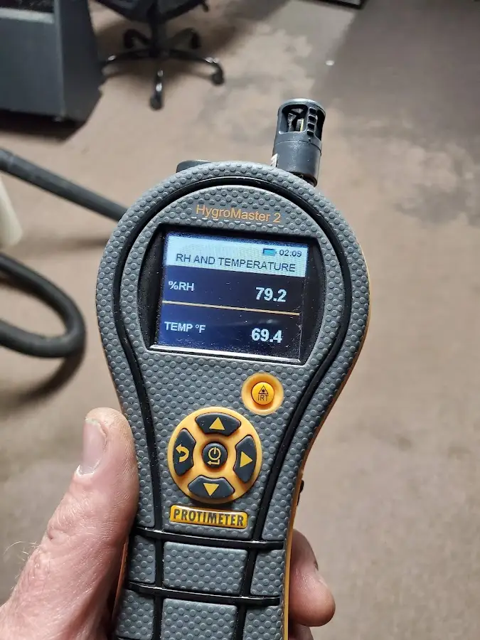Moisture meter humidity assessment for Fire & Smoke Damage Restoration in Burtonsville